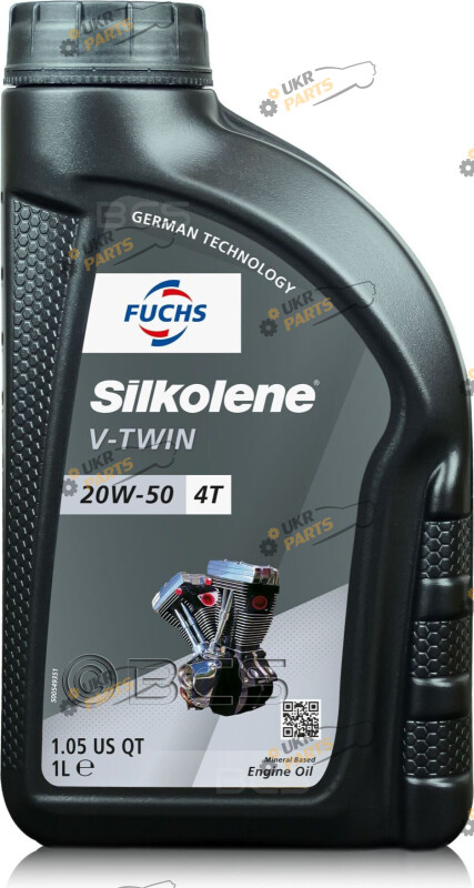 Моторное масло Fuchs Silkolene V-Twin 20W-50 1 л (600986278)