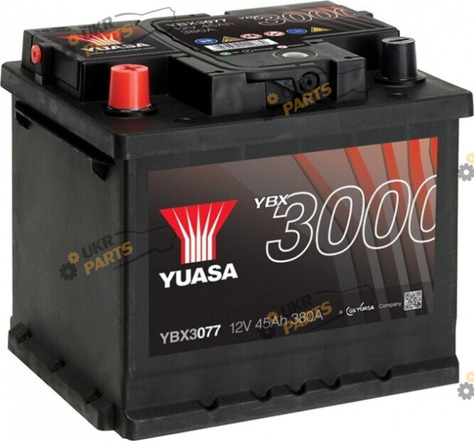 Автомобильный аккумулятор Yuasa SMF Battery 45 Ач (YBX3077)