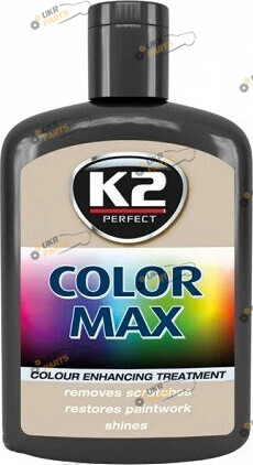 Полироль для кузова K2 COLOR MAX черный 0.2 л (EK020CA)