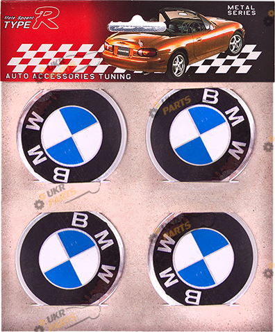 Эмблема на колпак SJS Ø 55мм (4 шт.) BMW (42248)