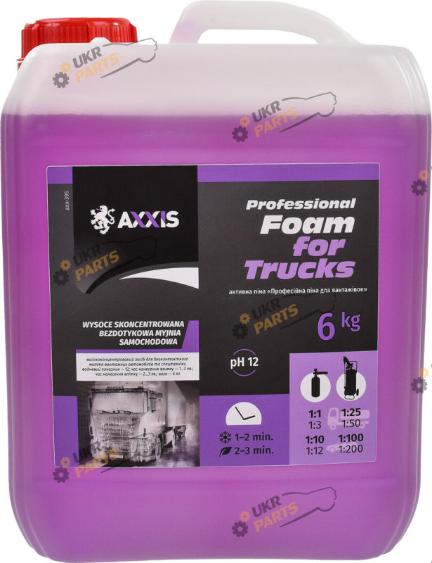 Пена для мойки Axxis Professional Foam for Trucks 5 л (axx-395)