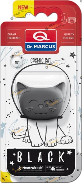 Ароматизатор DrMarkus Cosmic Cat | Black (Ароматизатор сухий Dr.MARCUS COSMIC CAT чорний)