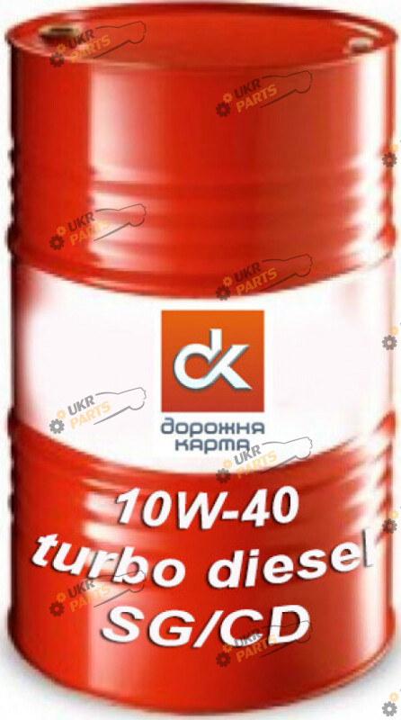 Моторное масло Дорожная карта TURBO-DIESEL 10W-40 200 л (41071001571)