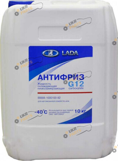 Антифриз Lada G12 красный 10 л (88888100010082)