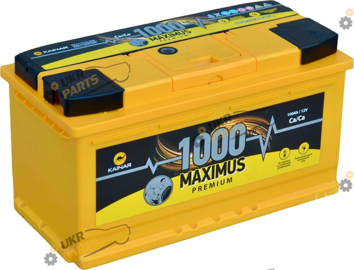 Автомобильный аккумулятор Kainar MAXIMUS Premium (+/-) EN1000 100 Ач (СТ-00124777)