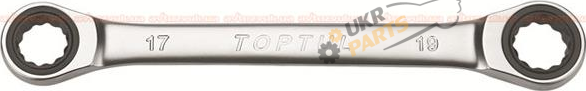 Ключ накидной Toptul с трещеткой 16 мм 16x18 (AEAR1618)