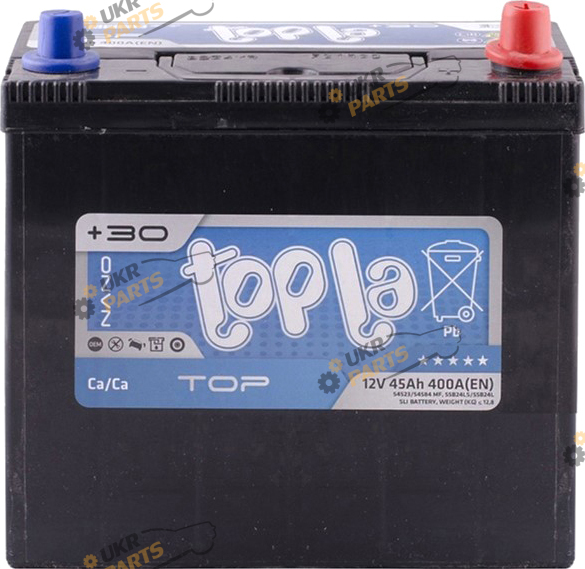 Автомобильный аккумулятор Topla Top/Energy Japan Euro (0) min 45 Ач (118 245)