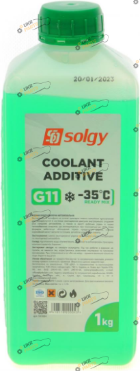Антифриз Solgy G11 зелёный 1 л (503004)
