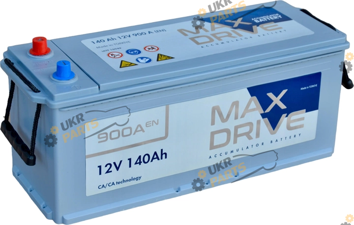 Автомобильный аккумулятор Max Drive SMF (+/-) EN900 140 Ач (СТ-00143363)
