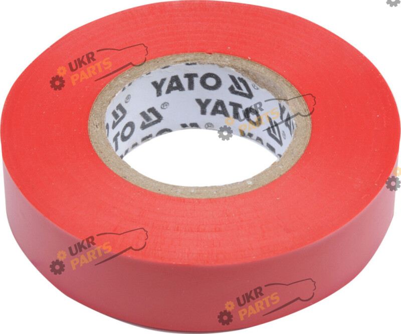 Изолента Yato красная 20 м / 19 мм (YT-8166)