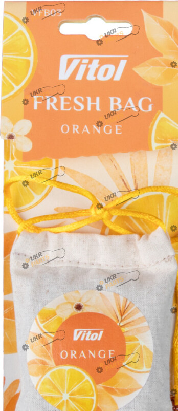 Ароматизатор Vitol Fresh Bag | Fruit Orange (VFB03)