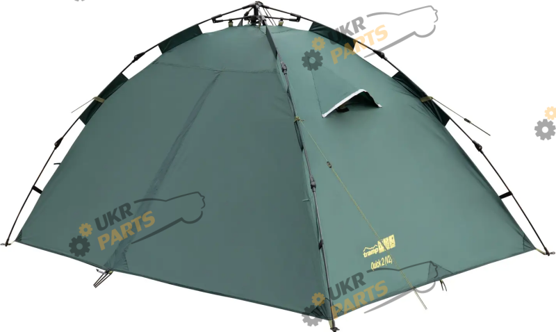 Универсальная палатка Tramp з автоматичним каркасом Quick 2 (v2) green (UTRT-096)