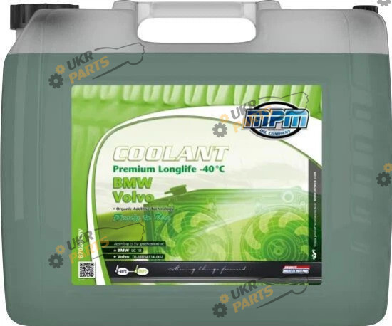 Антифриз MPM Oil Premium Longlife G11 зелёный 20 л (87020CBV)