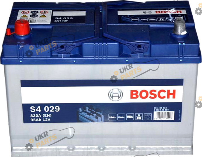 Автомобильный аккумулятор Bosch (+/-) Asia 830 А 95 Ач (0092S30039)