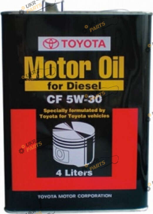 Моторное масло Toyota DIESEL CF 5W-30 4 л (08883-81015)