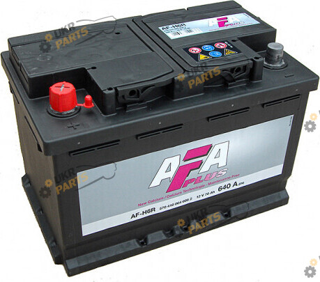 Автомобильный аккумулятор AFA L+ 640 A 70 Ач (570 410 064)