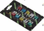 Набор предохранителей Decaro 10 шт (DEC.FUSE KIT 02	)