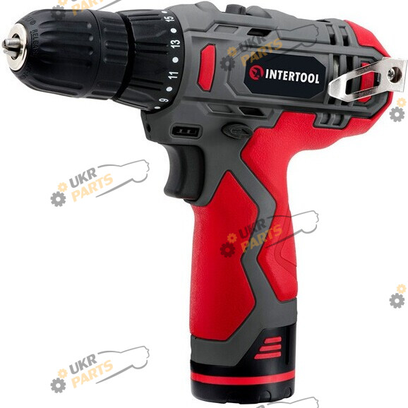 Аккумуляторный шуруповерт Intertool DT-0310 30 Нм (DT-0310)