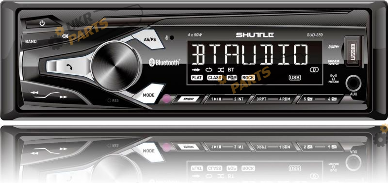 Бездисковая автомагнитола Shuttle SUD-389 Black/White (SUD-389 Black/White)