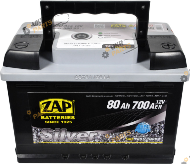 Автомобильный аккумулятор ZAP Silver 80 Ач (580 83z)