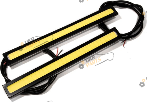 Дневные ходовые огни HeadLight DRL COB 17CM 24V сплошной свет WHITE (1100319017)