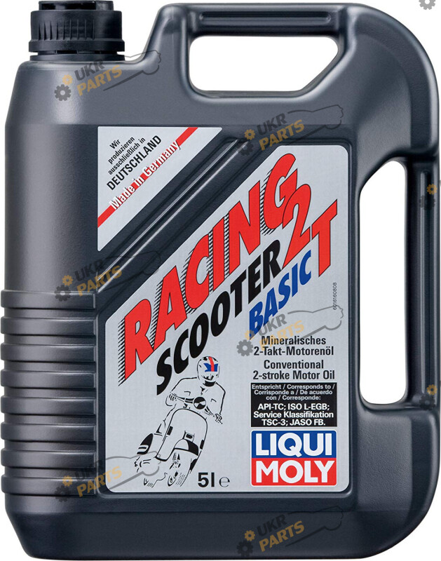 Моторное масло Liqui Moly Motorrad Scooter Basic 2T 5 л (1616)