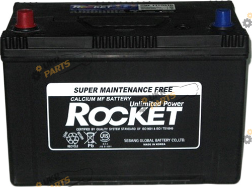 Автомобильный аккумулятор Rocket 6СТ-95 Asia 790 А 95 Ач (SMF 115D31R)