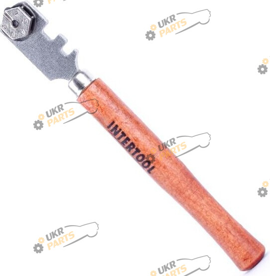 Стеклорез Intertool HT-0521 c 6-ю роликами (HT-0521)