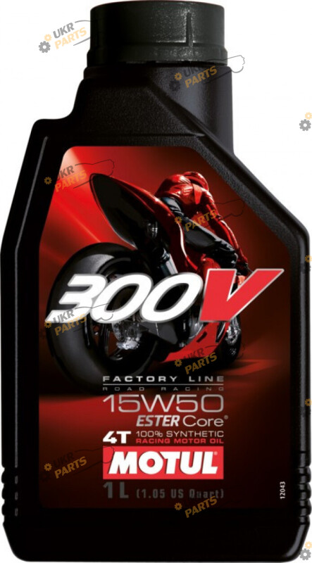 Моторное масло Motul 300V 4T FACTORY LINE 15W-50 1 л (101358)