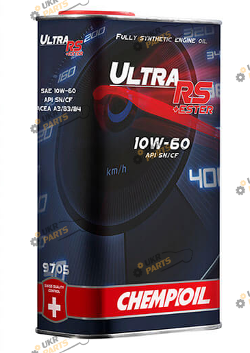 Моторное масло Chempioil Ultra RS+Ester metal 10W-60 1 л (CH9705-1ME)