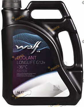 Антифриз Wolf oil COOLANT LONGLIFE G12 красный 4 л (8325984)