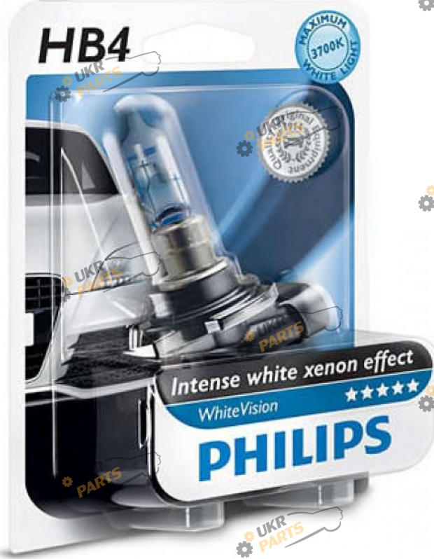 Галогеновая лампа Philips WhiteVision HB4 1 шт (22682)