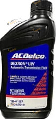 Масло трансмиссионное AC Delco ATF Dexron ULV 0.946 л (10-4107)