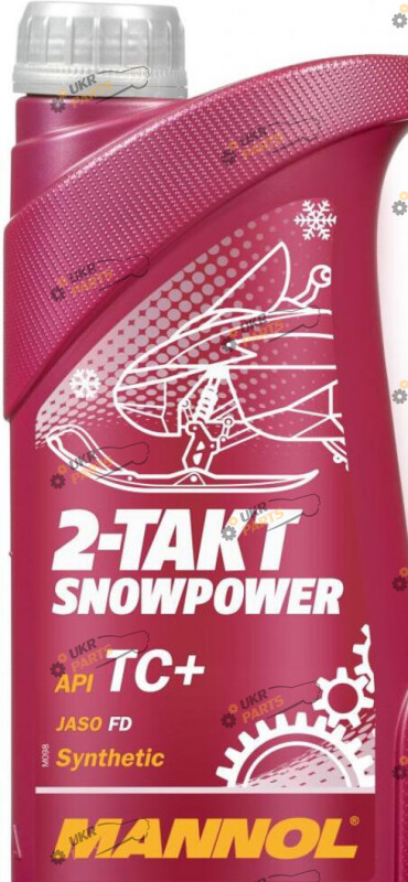 Моторное масло Mannol 2-Takt Snowpower 2T 1 л (7201)