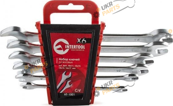 Набор рожковых ключей Intertool 6 мм 6-22мм (8 шт. ) (HT-1002)