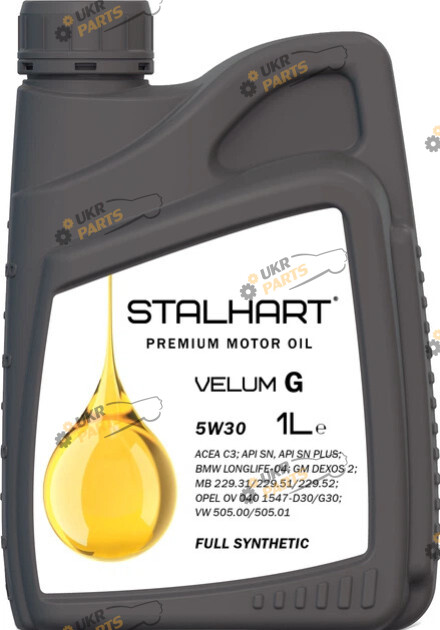 Моторное масло STALHART VELUM G 5W-30 1 л (745227)