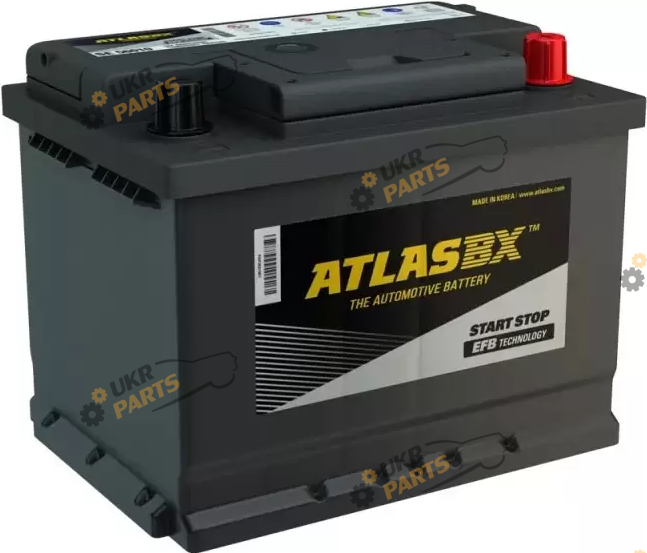 Автомобильный аккумулятор Atlas EFB 60 Ач (SE 56010)