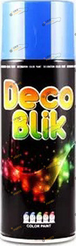 Аэрозольная краска Deko Blik бирюзовый синий 400 мл (RAL 6016)