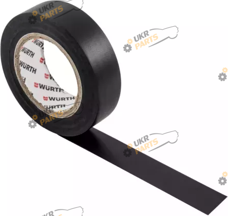 Изолента Wurth черная 10 м / 15 мм (0985101)