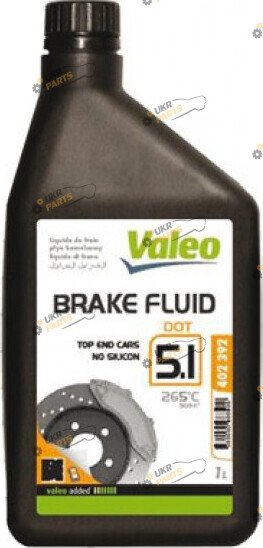 Тормозная жидкость Valeo DOT 5.1 1 л (402 408)