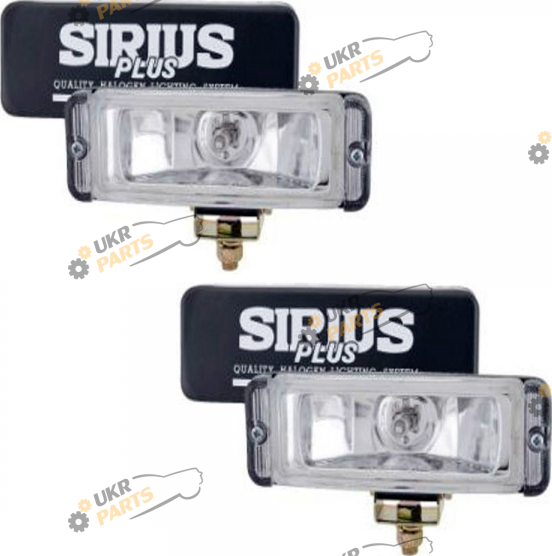 Фара противотуманная Sirius 55 Вт с крышкой (NS-2177 B-C)