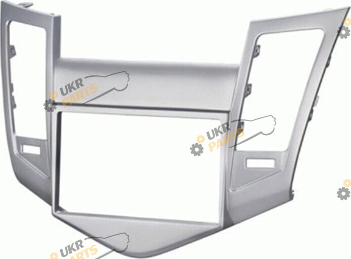Переходная рамка Chevrolet Cruze 2009 > Silver 2 din (19383)
