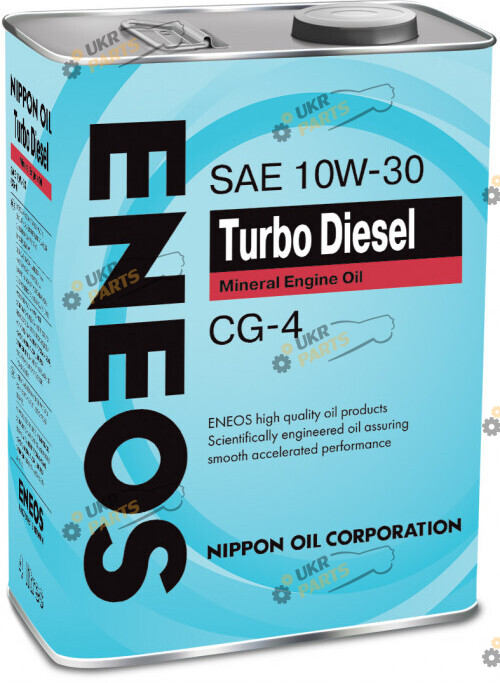 Моторное масло Eneos TURBO DIESEL CG-4 10W-30 4 л (Eneos OIL1425)