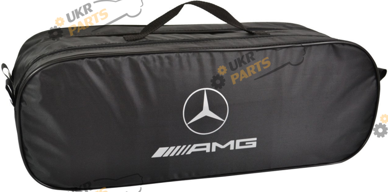 Сумка органайзер Poputchik Mecedes-Benz AMG чорна розмір 50 х 18 х 18 см 16 л (03-100-2Д)