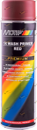 Грунтовка Motip 1K Wash Primer красный 500 мл (04122)