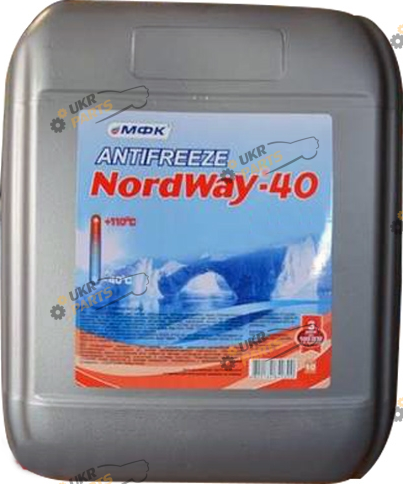 Антифриз МФК NordWay-40 G11 синий 10 л (30811)
