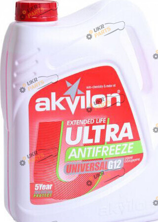 Антифриз Akvilon G12 красный 4.3 л (AKVILONANTULTRED43KG)