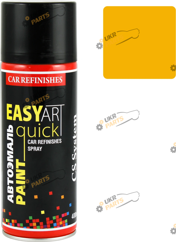 Аэрозольная краска CS System Easy Art Quick Paint 1035 золотистый глянцевый 400 мл (CSA035)