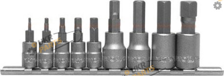 Набор бит Yato Н2, Н3, Н4, Н5, Н6, Н7, Н8, Н10, Н12 (YT-0432)