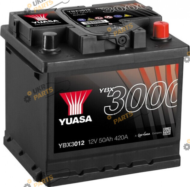 Автомобильный аккумулятор Yuasa SMF Battery 50 Ач (YBX3012)